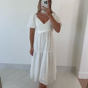 ASTR white dress